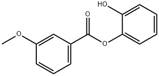 2-Hydroxyphenyl 3-methoxybenzoate Struktur