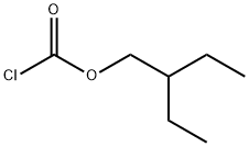 Chlorocarbonic acid-(1-ethyl-butyl ester) Struktur