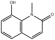 8-Hydroxy-1-methylquinolin-2(1H)-one Struktur