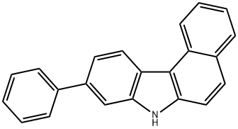 9-phenyl-7H-benzo[c]carbazole Struktur