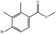 Methyl 4-bromo-2,3-dimethylbenzoate Struktur