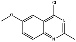 4-Chloro-6-methoxy-2-methylquinazoline Struktur