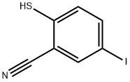 5-Iodo-2-mercapto-benzonitrile Struktur