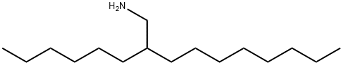 2-Hexyldecan-1-amine Structure