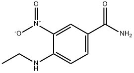 4-ETHYLAMINO-3-NITROBENZAMIDE Struktur