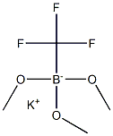 Potassium Trimethoxy(trifluoromethyl)borate Struktur