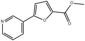 Methyl 5-(pyridin-3-yl)furan-2-carboxylate Struktur