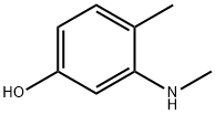 4-methyl-3-(methylamino)phenol Struktur