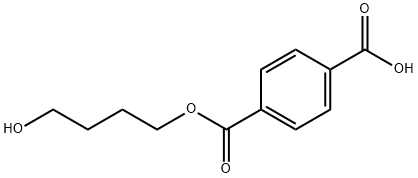 1,4-Benzenedicarboxylicacid,1-(4-hydroxybutyl)ester Struktur