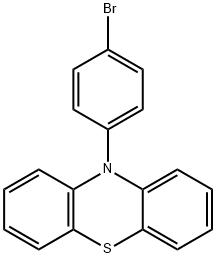 10-(4-Bromophenyl)-10H-phenothiazine Struktur