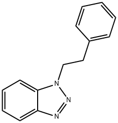 1-Phenethyl-1H-benzo[d][1,2,3]triazole Struktur