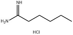 Hexanimidamide hydrochloride Struktur