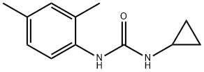 1-CYCLOPROPYL-3-(2,4-XYLYL)UREA Struktur