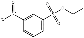 Isopropyl m-nitrobenzenesulfonate Struktur