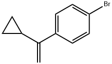 1-Bromo-4-(1-cyclopropylvinyl)benzene Struktur