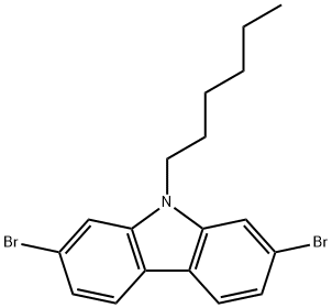 2,7-Dibromo-9-hexylcarbazole