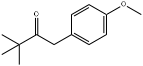 1-(4-Methoxyphenyl)-3,3-dimethylbutan-2-one Struktur