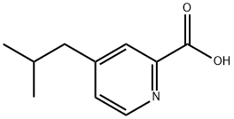 4-Isobutylpicolinic acid Struktur