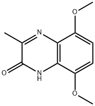 5,8-DIMETHOXY-3-METHYL-2-QUINOXALINOL Struktur