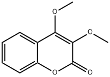 3,4-Dimethoxy-2H-chromen-2-one Struktur