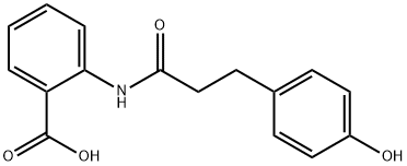 2-(3-(4-hydroxyphenyl)propanamido)benzoic acid