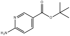 tert-butyl 6-aminopyridine-3-carboxylate Struktur