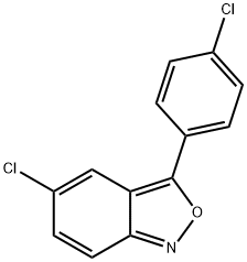 5-Chloro-3-(4-chlorophenyl)benzo[c]isoxazole Struktur