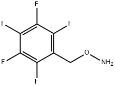 O-[(Perfluorophenyl)methyl]hydroxylamine Struktur