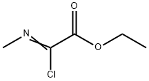 Ethyl 2-Chloro-2-(methylimino)acetate Struktur