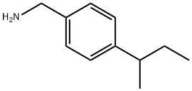 (4-(sec-Butyl)phenyl)methanamine Struktur