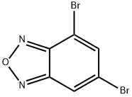 4,6-dibromobenzo[c][1,2,5]oxadiazole Struktur