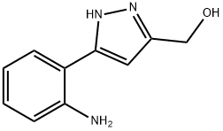 5-(2-Aminophenyl)-1H-pyrazole-3-methanol Struktur