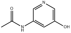 N-(5-Hydroxypyridin-3-yl)acetamide Struktur