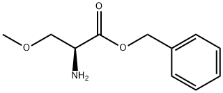 (S)-Benzyl 2-amino-3-methoxypropanoate Struktur