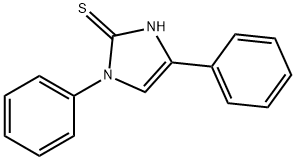 1,3-Dihydro-1,4-diphenyl-2H-imidazole-2-thione Struktur