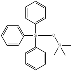 Trimethyl(Triphenylsilyloxy)Silane Struktur