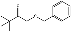 1-(Benzyloxy)-3,3-dimethylbutan-2-one Struktur