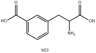 Phenylalanine, 3-carboxy-, hydrochloride (9CI) Struktur