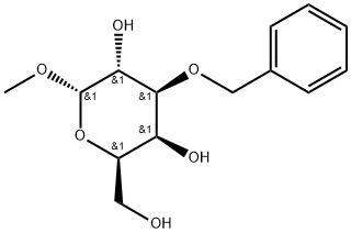 Methyl 3-O-(phenylmethyl)-alpha-D-galactopyranoside Struktur