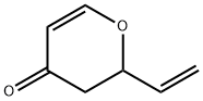 2-Vinyl-2H-pyran-4(3H)-one Struktur