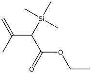 3-Butenoic acid, 3-methyl-2-(trimethylsilyl)-, ethyl ester