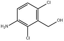 3-amino-2,6-dichlorobenzenemethanol Struktur