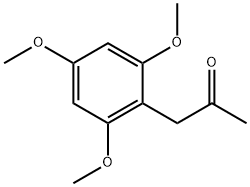 1-(2,4,6-Trimethoxyphenyl)propan-2-one Struktur