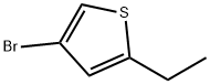 4-bromo-2-ethylthiophene Struktur