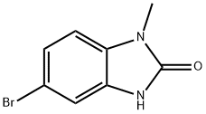 5-Bromo-1-methyl-1,3-dihydro-2H-benzo[d]imidazol-2-one Struktur