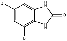 4-Bromo-6-chloro-1,3-dihydro-benzoimidazol-2-one Struktur