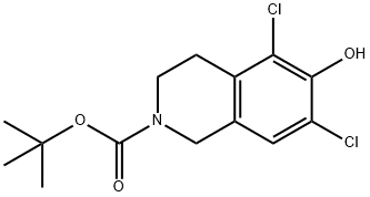 2(1H)-Isoquinolinecarboxylic acid, 5,7-dichloro-3,4-dihydro-6-hydroxy-, 1,1-dimethylethyl ester