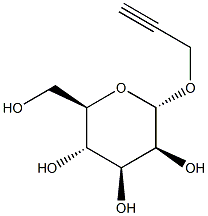 Propargyl a-D-mannopyranoside Struktur