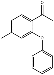 1-(4-Methyl-2-phenoxyphenyl)ethanone Struktur