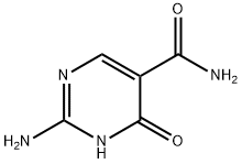 2-amino-4-hydroxypyrimidine-5-carboxamide Struktur